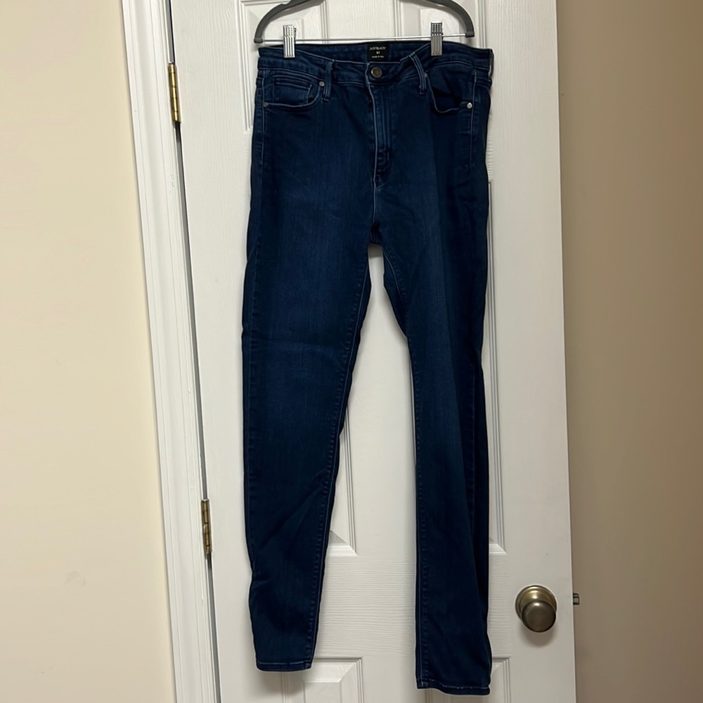 Just Black Dark Blue Women Jeans